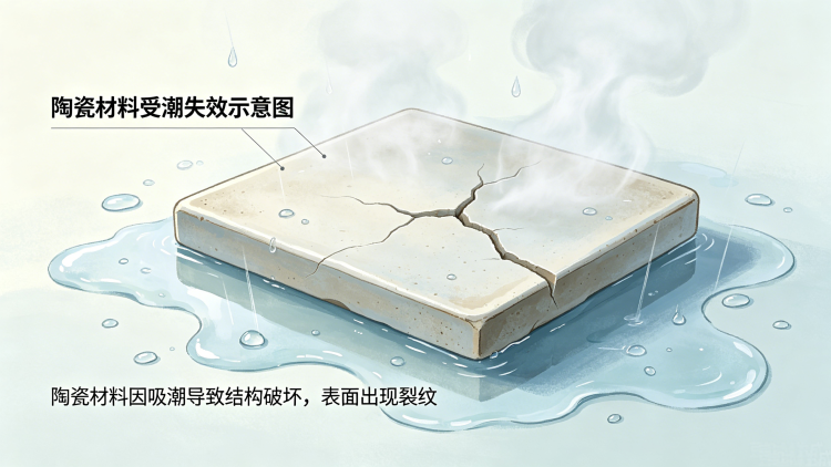 陶瓷受潮失效及防护